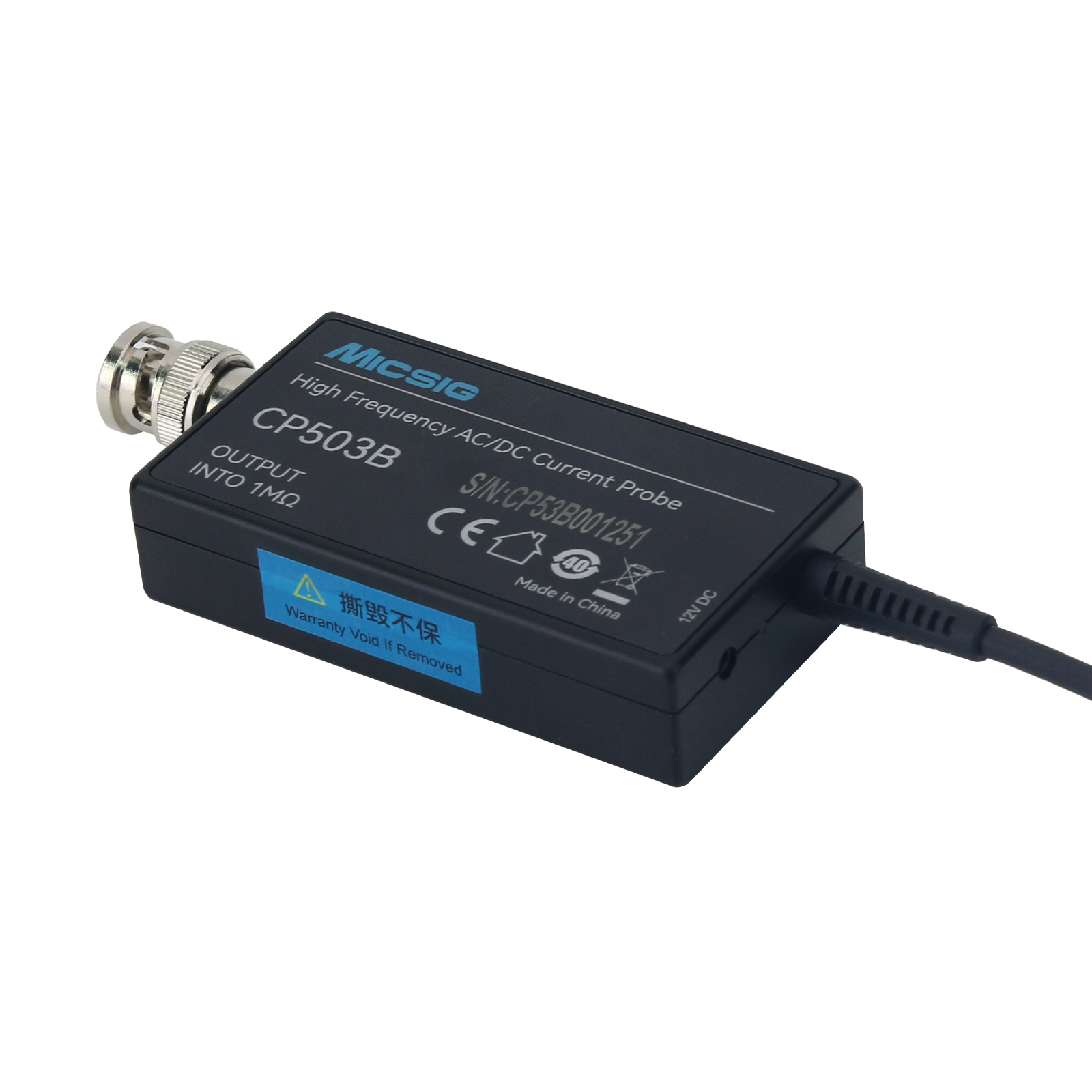 ไมโครโฟนวัดกระแสไฟฟ้า Micsig C - Current Probe Ac Dc 50Mhz Oscilloscope บทวิจารณ์และราคา