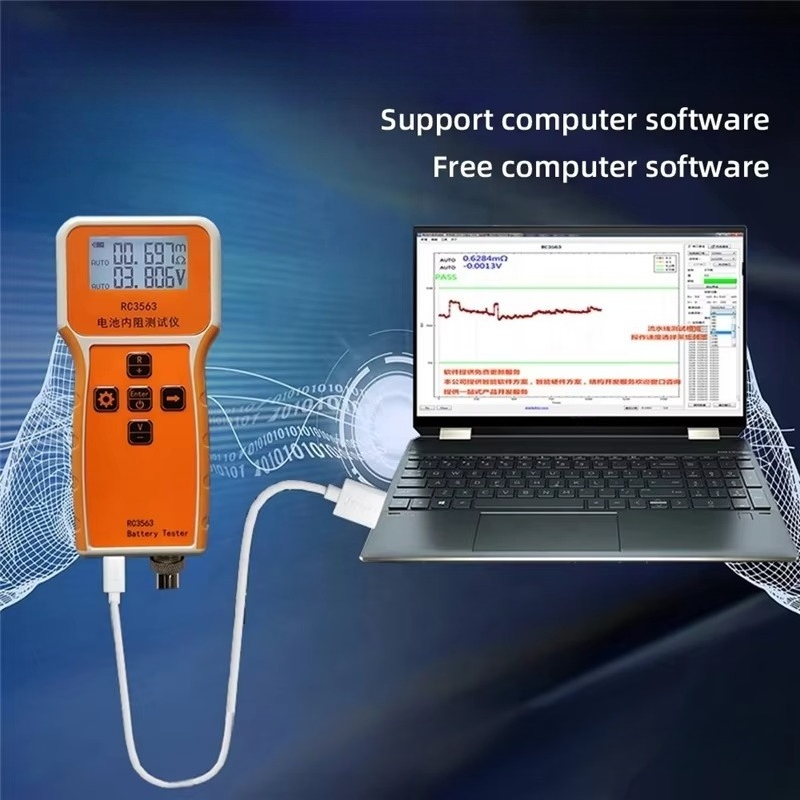 RC3563 เครื่องตรวจจับความต้านท - Battery Internal Resistance Tester Four Wire บทวิจารณ์และราคา