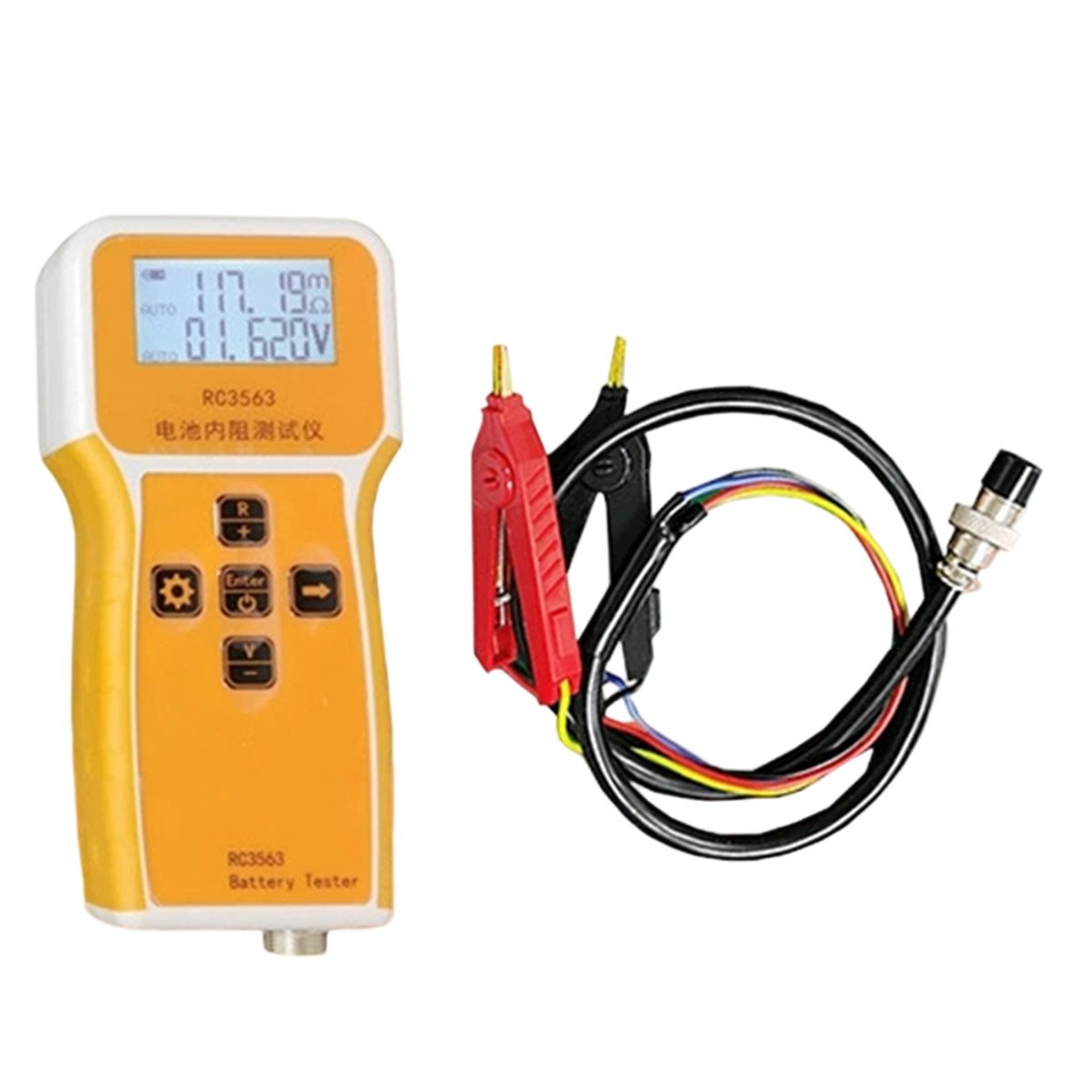 RC3563 เครื่องตรวจจับความต้านท - Battery Internal Resistance Tester Four Wire บทวิจารณ์และราคา